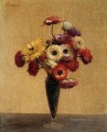 Anémonas y ranúnculos pintor de flores Henri Fantin Latour